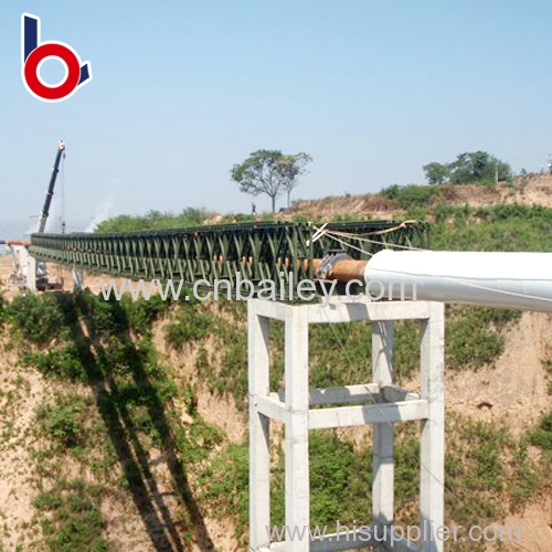 long life-service prefabricated bailey bridge