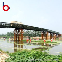 Prefab Bailey Portable Steel Structure Bridge