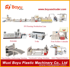 Boyu PP Flooring Production line