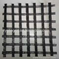 PET Uniaxial Geogrid for Retaining Wall Reinforcement