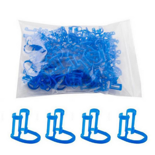 Disposable Cotton Roll Holder Clip for Clinic Plastic Cotton Roll Clip