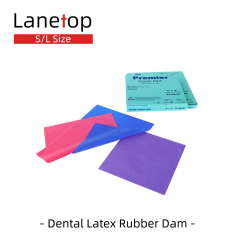 100% Nature Pure Latex Rubber Dam Sheet Dental