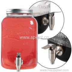 Beverage dispenser plastic spigot