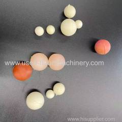 New flourmill destoner parts rubber ball