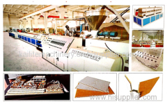 Wood Plastic Extrusion Line