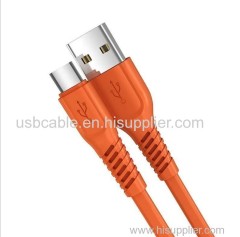 Fast charging 3A mobile phone data cable USB Android micro charging cabl