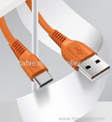 Fast charging 3A mobile phone data cable USB Android micro charging cabl