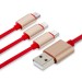 USB cable Three-in-one data cable
