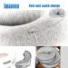 Travel Memory Foam Neck Pillow Foldable Ergonomic Design Protection Vertebrae Massage Neckrest