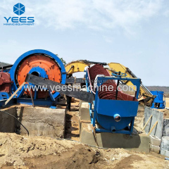 High Concentration Hard Rock Gold Washing Machine Rock Gold Processing Plant