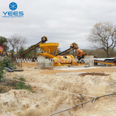 High Concentration Hard Rock Gold Washing Machine Rock Gold Processing Plant