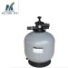 Top-mount swimming pool fiberglass sand filter