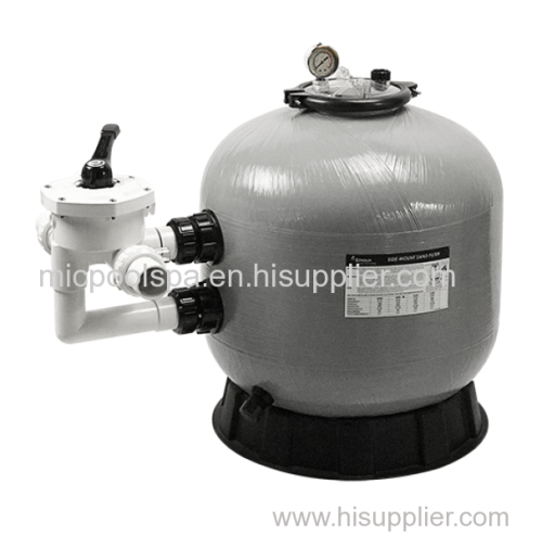 China factory Durable Fiber glass Swimming Pool Side-mount Sand Filter and Water Filtration Equipment