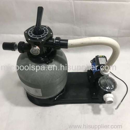 Fiberglass sand filter with pump system,swimming pool sand filter and pump combo