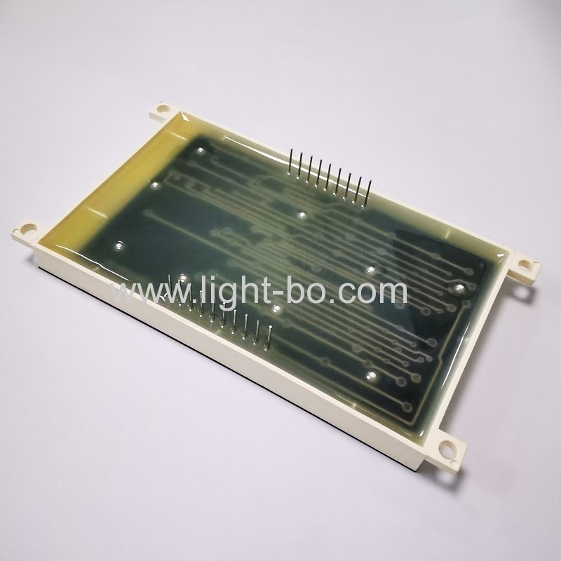 Ultra bright white customized 7 Segment LED Display common cathode for Weather Forecast Indicator