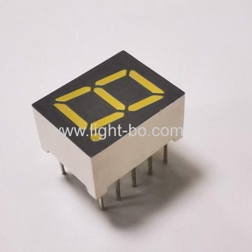 Ultra white single digit 0.39 7 Segment LED Display common cathode grey surface for Instrument Panel