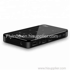 Factory FLYIN hot sale Portable LED Pico Pocket Proyector Android 9.0 USB Wifi Home Theater Projector
