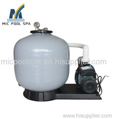 FSB Pool fiberglass sand filter with pump combo