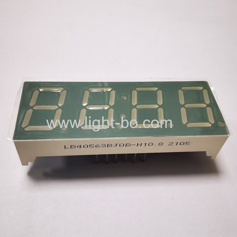 super brilhante verde 0,56 "4 dígitos e 7 segmentos display de relógio led ânodo comum para cronômetro de fogão digital