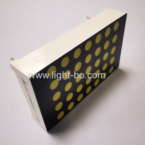 Ultra white 1.5 3mm 5*7 dot matrix led display for lift position indicator