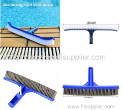 Polished swimming pool wall brush skimmer Vac head cleaning accessories