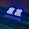 Ultra white 0.54" Dual Digit 14 segment Alphanumeric LED Display common cathode for home appliances