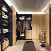 Cloakroom Walk-In Closet Home Aluminum Wardrobe