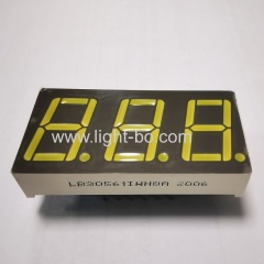 Ultra White 0.56inch common anode 3 digit 7 segment led displays for air conditioners