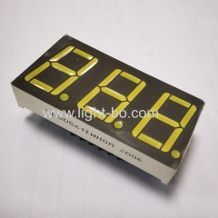 Ultra White 0.56inch common anode 3 digit 7 segment led displays for air conditioners