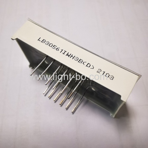 Ultra White Triple digit 7 segment led display common anode 0.56-inch for heating and cooling