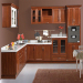 Customized Kitchen Pantry Furniture Aluminum Kitchen Cabinet