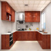 Customized Kitchen Pantry Furniture Aluminum Kitchen Cabinet