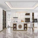 Customized Space Saving Standard Home Furniture Designer Display Aluminum Kitchen Furniture for Sale