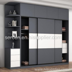Aluminum Wardrobe cabinet with sliding door furniture