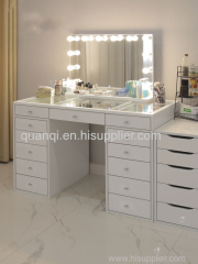 Dressers with led lights hollywood style most popular