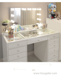 Dressers with led lights hollywood style most popular