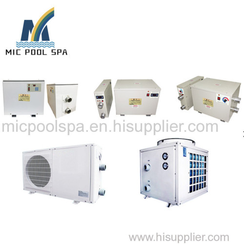 Supplier of swimming pool equipment in China Stainless steel 18kw/24kw/32kw/36kwWater Heater Swimming Pool Heat Pump