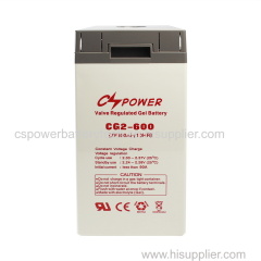 CSPOWER CG2v 1000ah Long life Deep Cycle Stationary Sealed GEL Battery Price 2V 1000Ah Batteries
