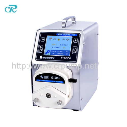 Filling Peristaltic Pump With Intelligent Flow Calibration