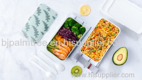 Nature Bamboo Top Lid Bento Lunch Box