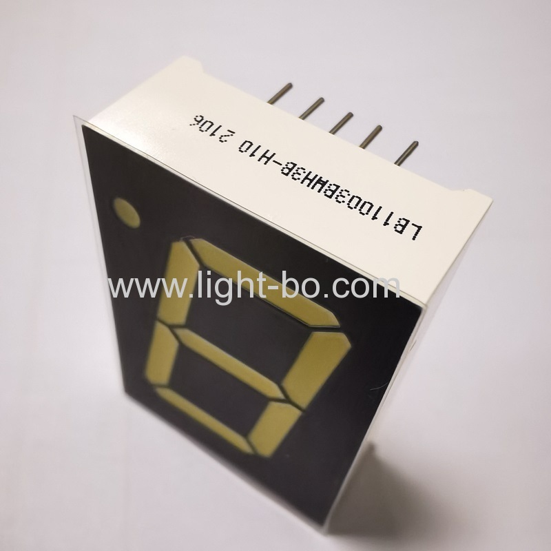kostengünstige ultraweiße 1,0-Zoll-7-Segment-LED-Anzeige gemeinsame Anode für Instrumententafel