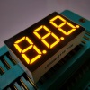 Super bright amber 0.36&quot; Triple Digit 7 Segment LED Display Common Anode for Instrument Panel