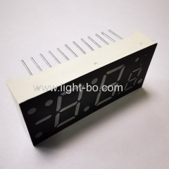 Ultra brigth blue Triple Digit 7 segment led display common anode for digital temperature controller