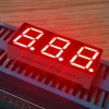 Ultra Red 0.39inch Triple Digit 7 Segment LED Display Common Anode for Temperature Controller