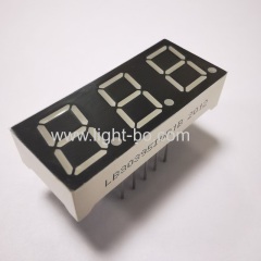 Ultra Red 0.39inch Triple Digit 7 Segment LED Display Common Anode for Temperature Controller