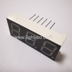 Ultra Red 0.39inch Triple Digit 7 Segment LED Display Common Anode for Temperature Controller