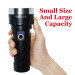 Security patrol tactical search light 2021 new product long-range fixed-focus multiple ways to charge cup flashligh