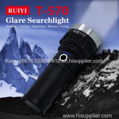 Security patrol tactical search light 2021 new product long-range fixed-focus multiple ways to charge cup flashligh