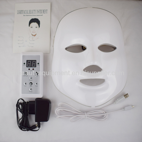 Professional Face Beauty Facial Skin Rejuvenation LED Light Therapy Mask