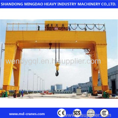 SGS/ISO 20 T 30 T 50t Heavy Duty General Container Outdoor Warehouse Heavy Port Container Quay Double Girder Winch Troll